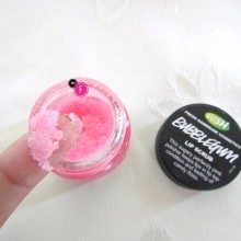 Resenha – Bubblegum esfoliante para lábios da Lush