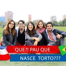 Chilenos interpretando expressões Brasileiras